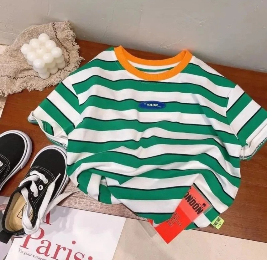 Baby Clothing Patterns Free - Peuter Jongens Mode Gestreept T-shirt met