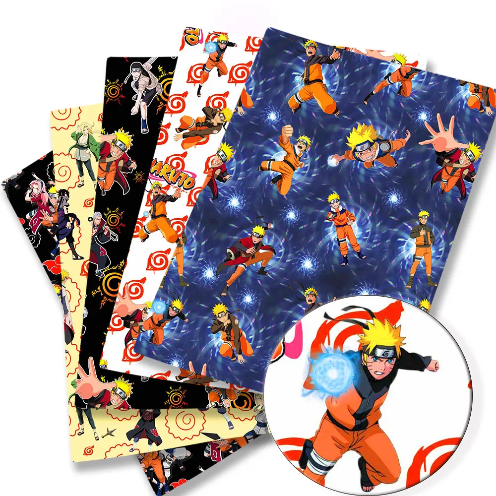 Baby Clothing Japan - naruto Anime randapparatuur Stof 140*50 cm