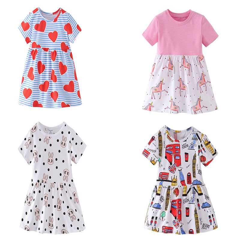 Baby Clothing Patterns Free - Springmeters 2T-7T Prinses Meisjes Jurken Kleding