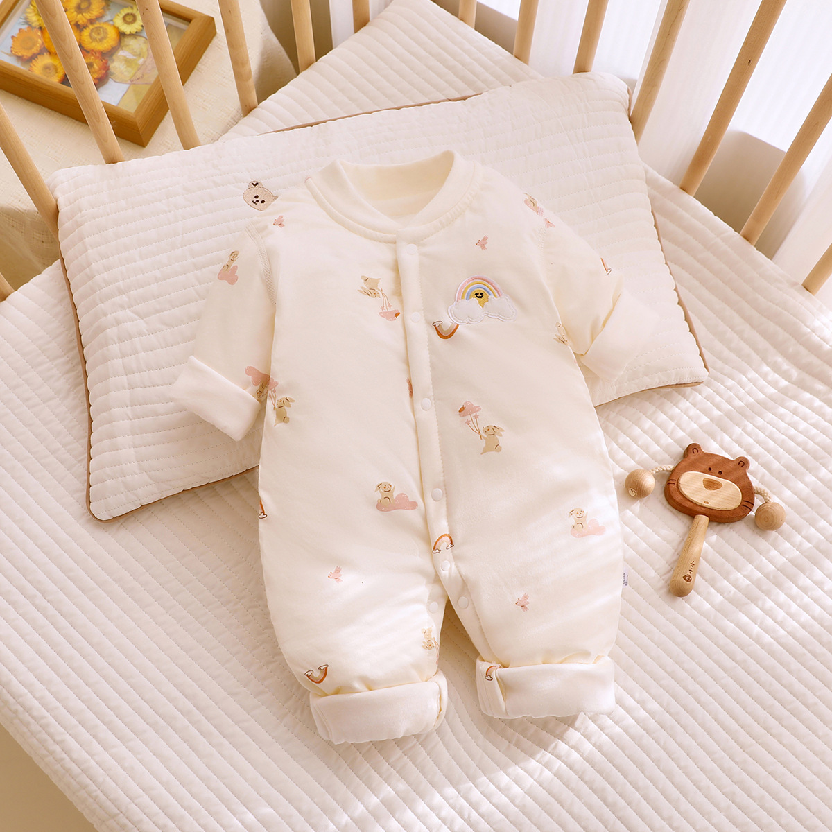 Baby Clothing Jack - Somenie Kinderkleding Gevoerde Middelzware en Dikke