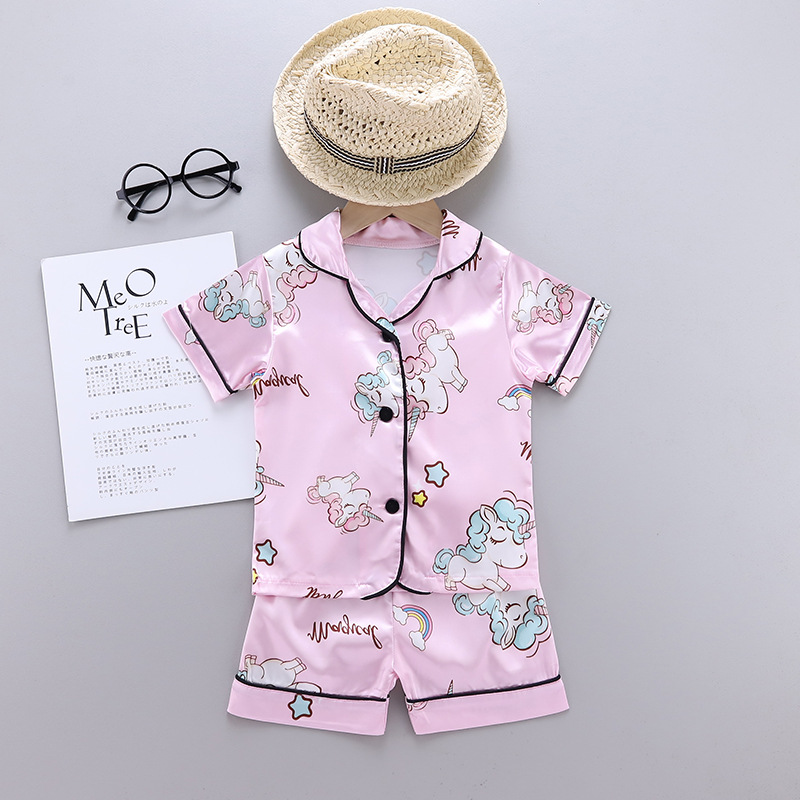 Baby Clothing Patterns - Eenhoorn Baby Meisjes Pyjama Kleding Set