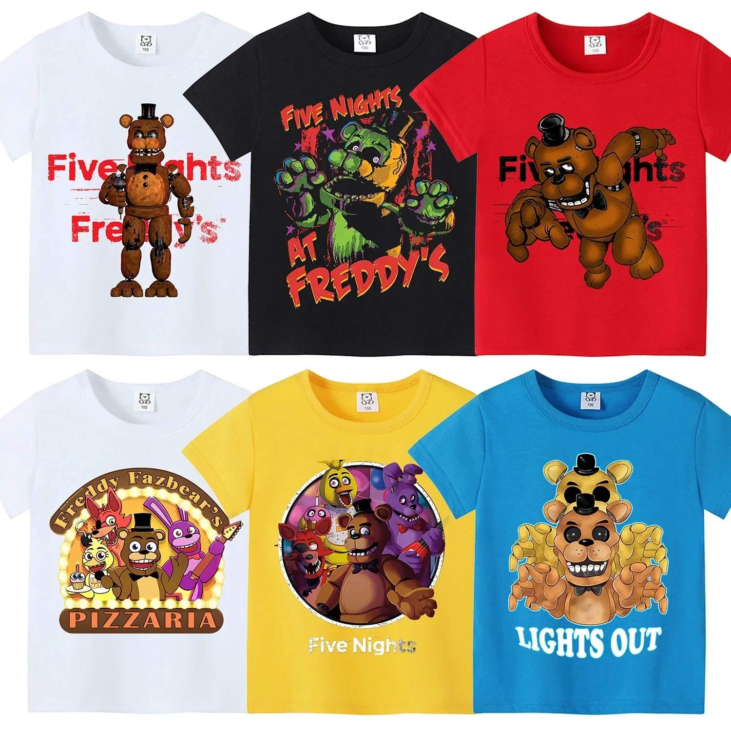 Baby Clothing Patterns - Vijf Nachten Freddys Thema Kort Shirt