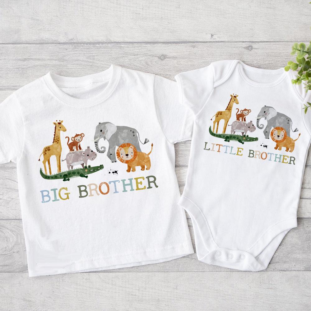 Baby Clothing Patterns - Grote Broer Kleine Broer Bijpassende Kleding