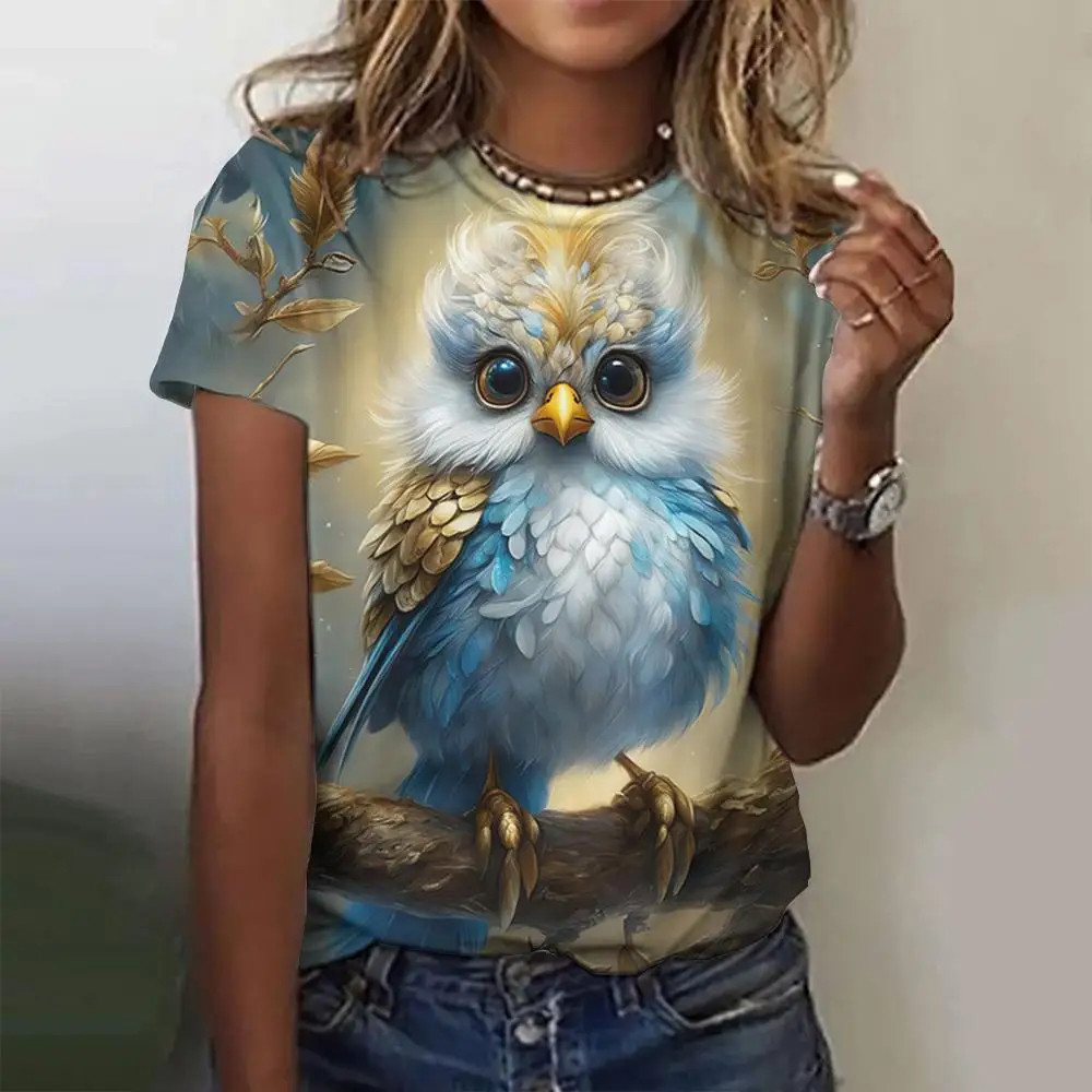 Baby Clothing Patterns Free - Zomerkleding Voor Meisjes Dierenprint O-hals T