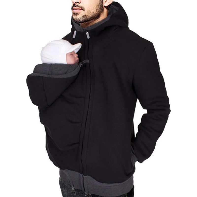 Baby Clothing Zipper - Herfst Winter Kangoeroe Draagzak Capuchon Hoodies