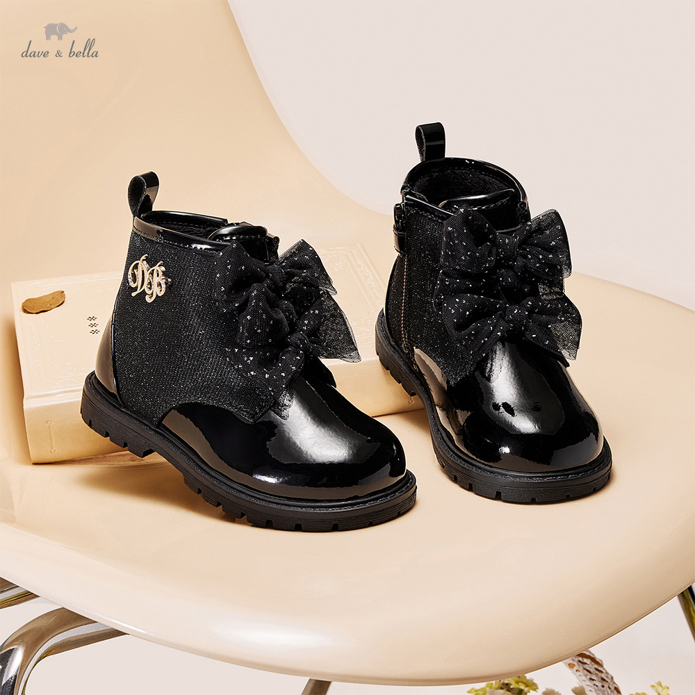 Dave Bella leren meisjesschoen - Soft Sole Booties recensie en prijs