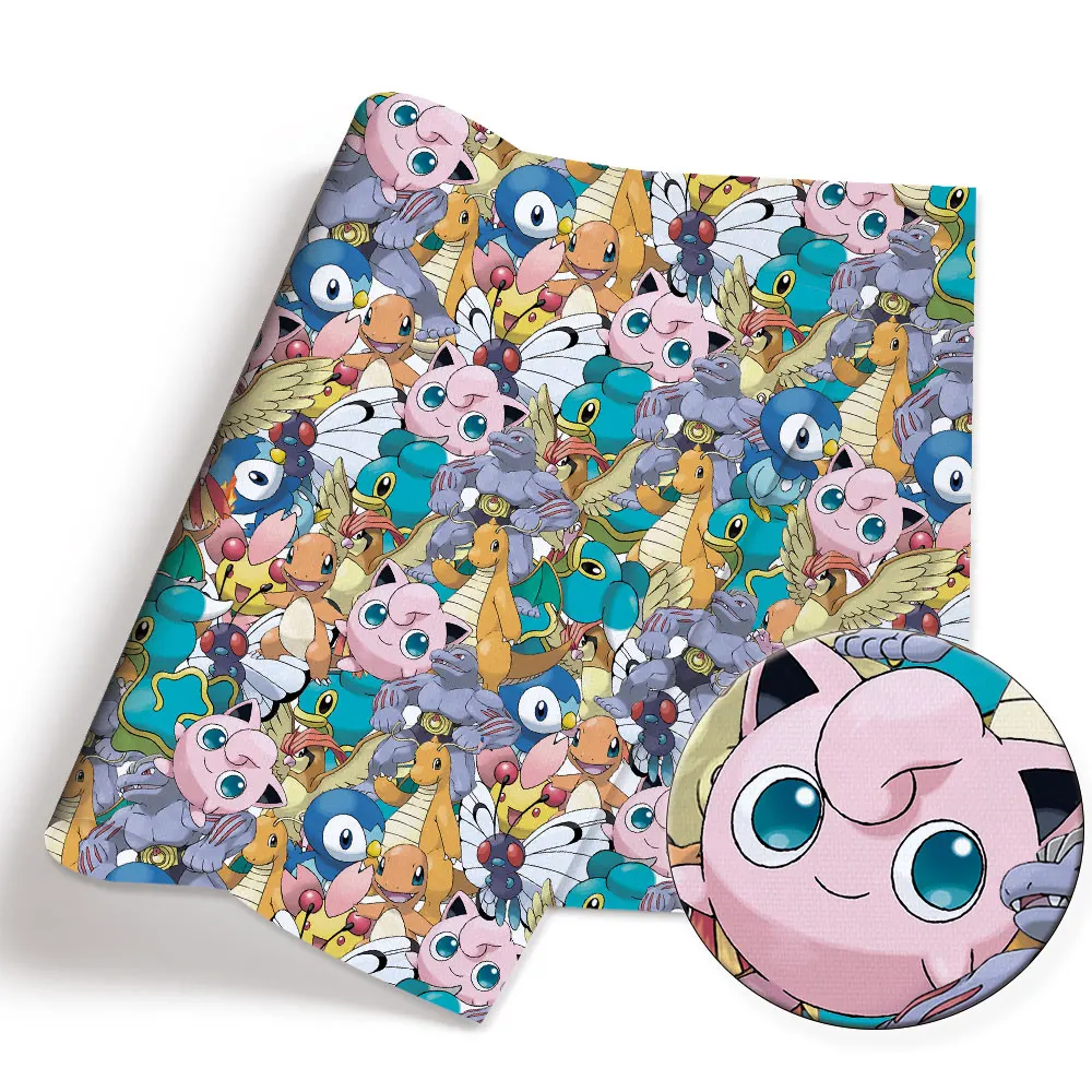 Pokemon Cartoon Fabric140*50cm - Baby Clothing Japan recensie en prijs