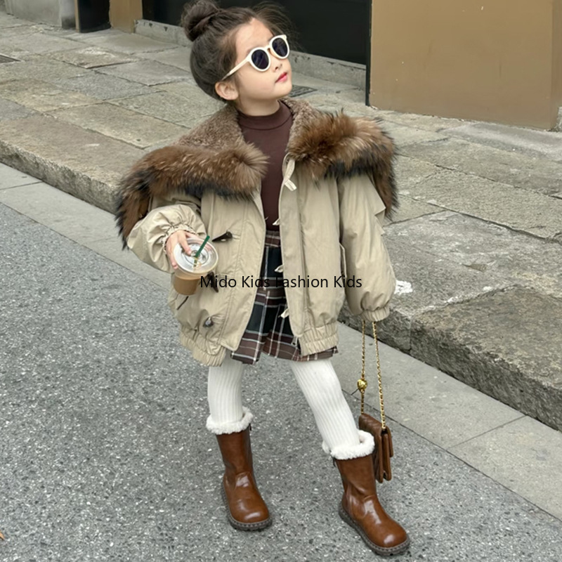 Meisjes Koreaanse stijl winter - Baby Clothing Zipper recensie en prijs