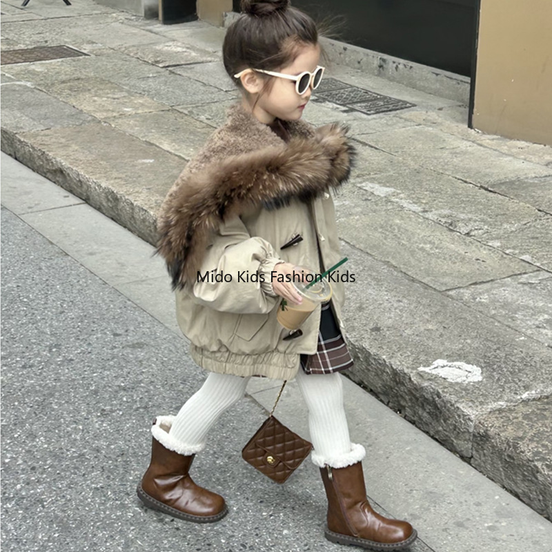 Meisjes Koreaanse stijl winter - Baby Clothing Zipper recensie en prijs