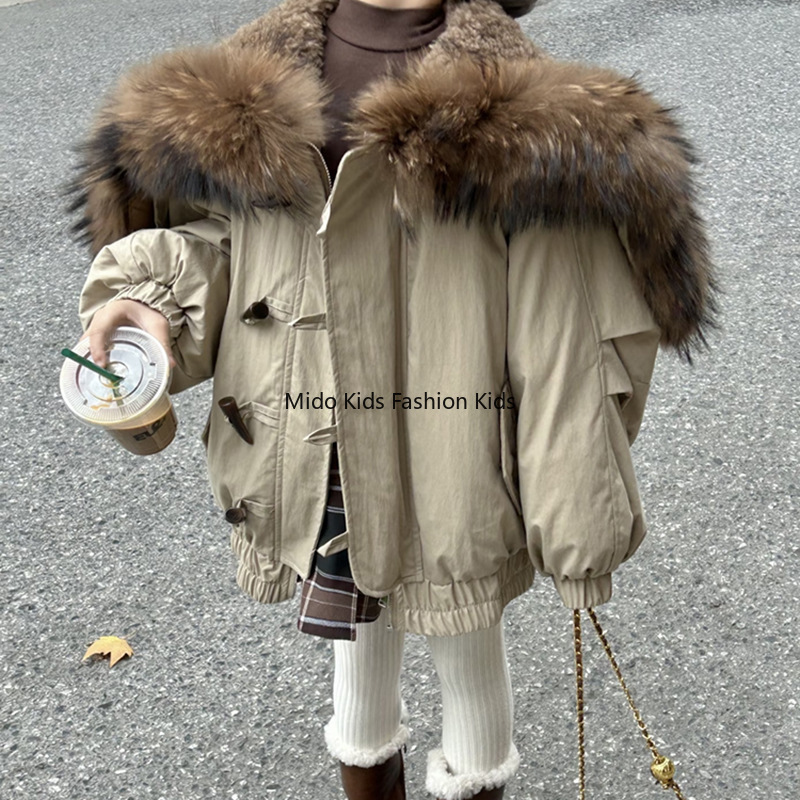 Meisjes Koreaanse stijl winter - Baby Clothing Zipper recensie en prijs